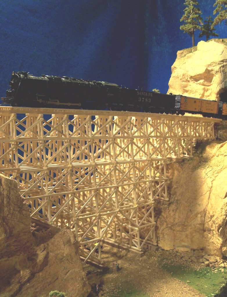 At And Sf 210′ Long Trestle Kit Ho Short Hill And Western